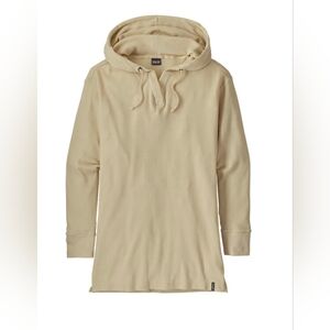Patagonia Women's Cream Waffle Hooded Tunic